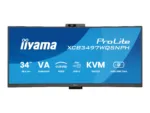 IIYAMA XCB3497WQSNPH-B1 34inch VA 3440×1440 350cd/m2 0.4ms 2xHDMI DP USB