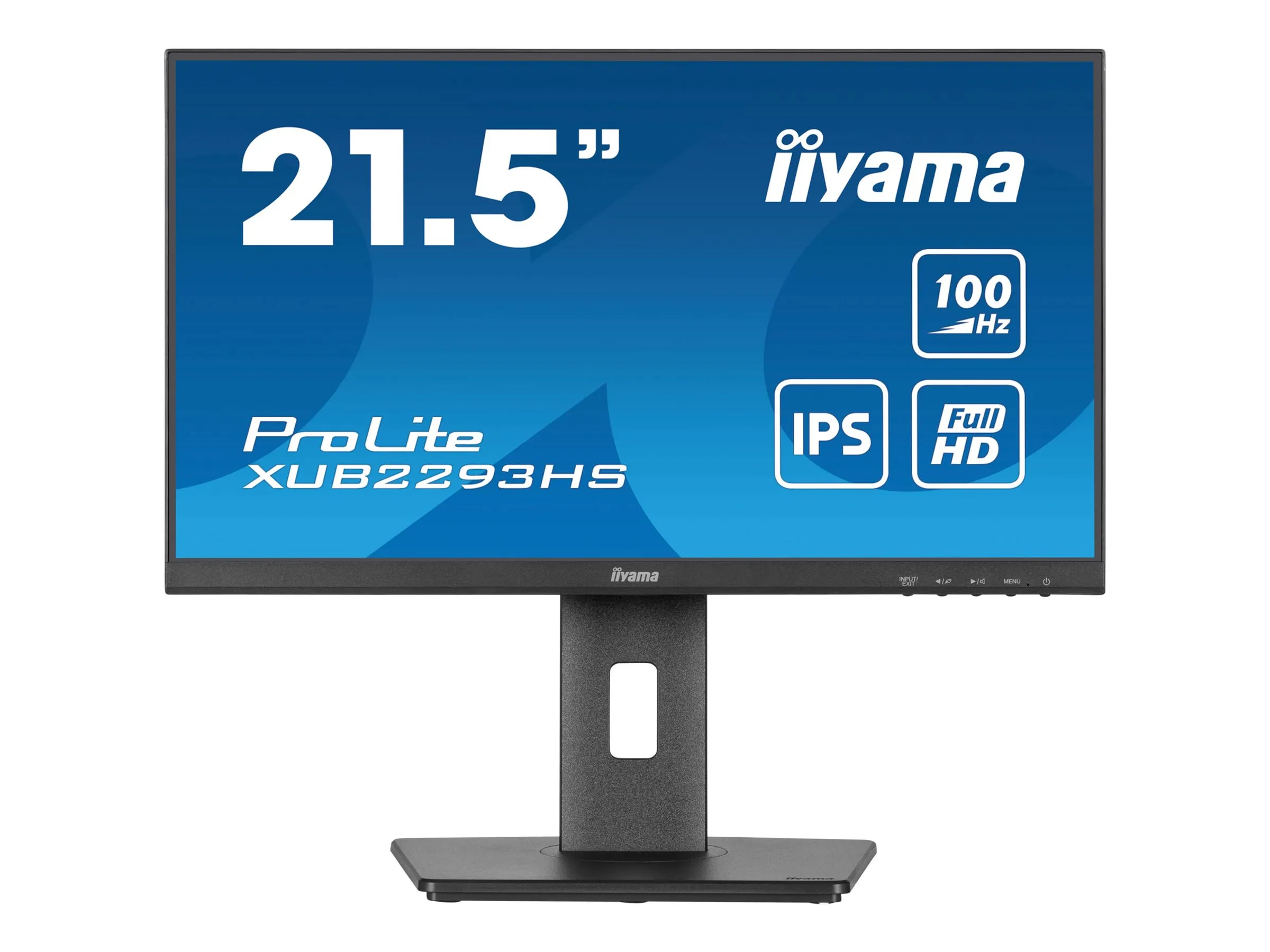 also-xub2293hs-b6 IIYAMA XUB2293HS-B6 21.5inch IPS FHD LED 100Hz 300cd/m2 1ms HDMI DP Speakers (P)