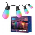 Outdoor string lights NEEWER RGB warm white