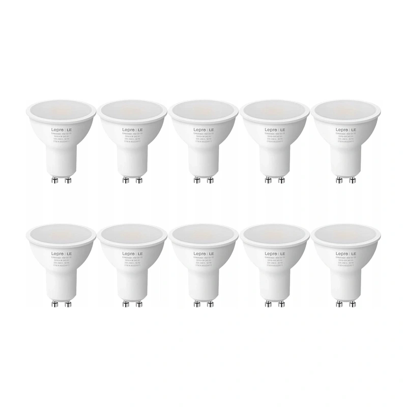 inp-200081-ww-eu-10-lepro-200081-ww-eu-10-gu10-led-0.webp LEPRO 200081-WW-EU-10 GU10 LED Bulb, 4.5W (50W), 345 lm, 2700K, 100°, 10 pcs.