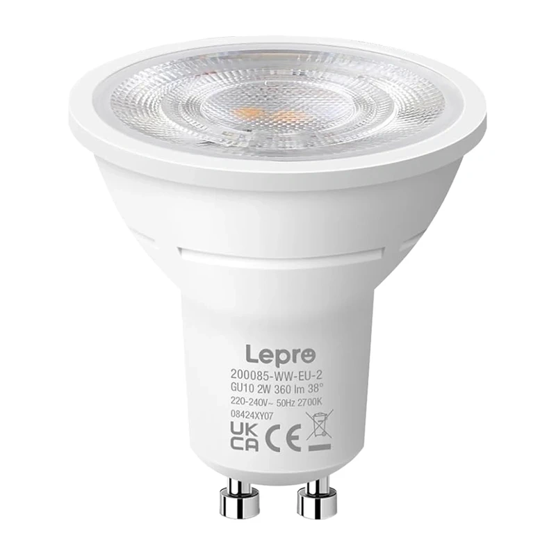 inp-200086-ww-eu-5-led-bulb-lepro-200086-ww-eu-5-0.webp LED Bulb LEPRO 200086-WW-EU-5 GU10 3.3W