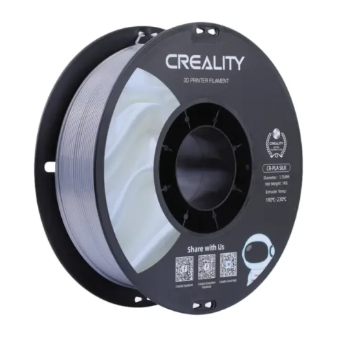CR-Silk PLA Filament Creallity (Silver)