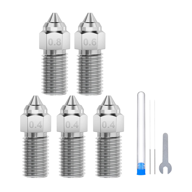 inp-50-204-0058-elegoo-neptune-4-4-pro-harde-0.webp ELEGOO Neptune 4 / 4 Pro Hardened Steel Nozzle Set (0.4 mm x3, 0.6 mm x1, 0.8 mm x1)