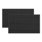 Photovoltaic panel set 2x EcoFlow 100W (rigid structure)