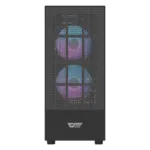 Darkflash A290 computer case (black) + 3 fans