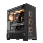 DarkFlash AIRNOVA computer case (black) + 3 fans