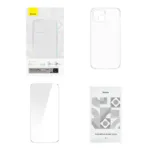 Baseus Crystal Series Case for iPhone 14 Plus + tempered glass