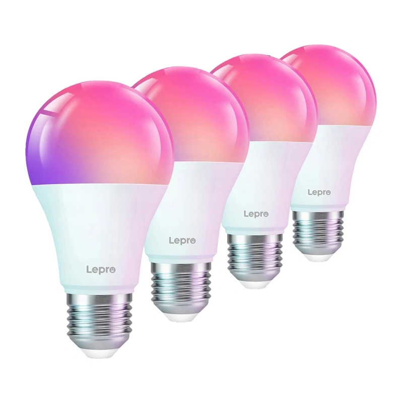 inp-b1-eu-4-lepro-b1-eu-4-e27-wi-fi-led-bu-0.webp LEPRO B1-EU-4 E27 Wi-Fi LED Bulbs, 4-Pack