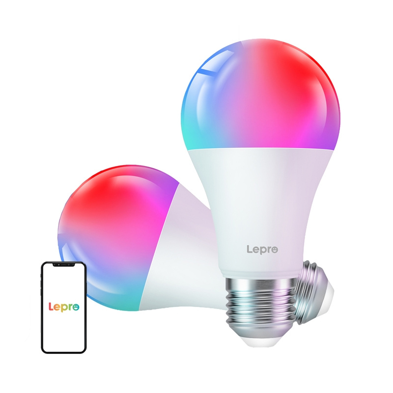 inp-b2-eu-2-lepro-b2-2-e27-wi-fi-led-bulb-0.webp LEPRO B2-2 E27 Wi-Fi LED Bulb, 1100 lm, 2-pack
