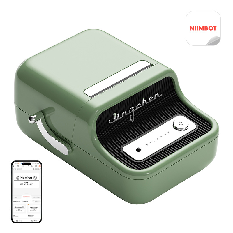 inp-b21-pro-green-niimbot-b21-pro-portable-label-0.webp Niimbot B21 Pro Portable Label Printer (green)