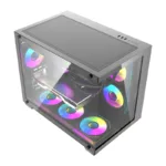 DarkFlash B275 PRO computer case (black) + 6 fans