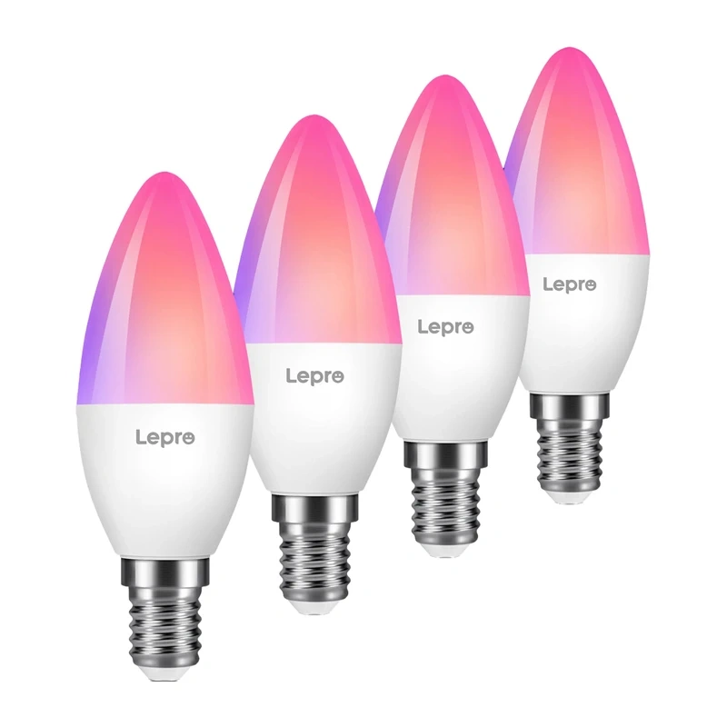 inp-bc1-eu-4-lepro-bc1-eu-4-c37-rgbcw-wi-fi-0.webp LEPRO BC1-EU-4 C37 RGBCW Wi-Fi LED Bulb