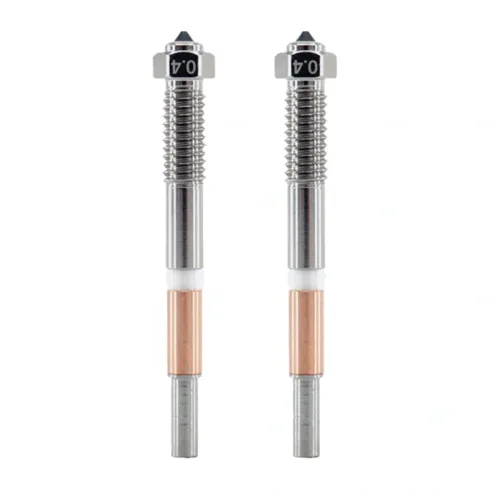 QiDi 0.4 mm Bimetal Nozzle for the Q2 Series (2 pcs.)