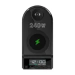 Blitzwolf BW-FW10 alarm clock with charger 2xUSB-A, 4xUSB-C, 240W