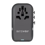 Blitzwolf BW-TA2 5-in-1 Travel Adapter 2xUSB PD + 2xC QC + C GaN 100W