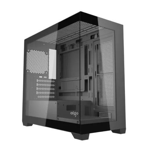 Darkflash C218M computer case + 6 ARGB fans (black)