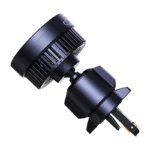 Baseus MagPro car mount with 15W Qi2.0 inductive charger (black)