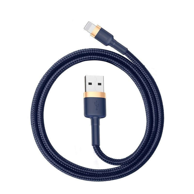 inp-calklf-cv3-baseus-cafule-lightning-cable-0.webp Baseus Cafule Lightning cable 1.5A 2m (Gold+Dark blue)