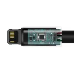 Baseus Tungsten Gold Cable USB to iP 2.4A 2m (black)