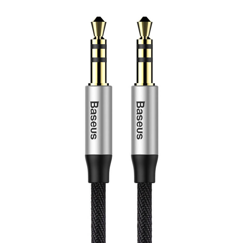 inp-cam30-cs1-baseus-yiven-audio-cable-cable-0.webp Baseus Yiven Audio Cable Cable 3.5 male Audio M30 1.5M Silver+ Black
