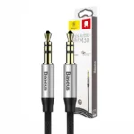 Baseus Yiven Audio Cable Cable 3.5 male Audio M30 1.5M Silver+ Black