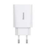 Baseus Speed Mini Quick Charger, USB-C, PD, 3A, 20W (white)