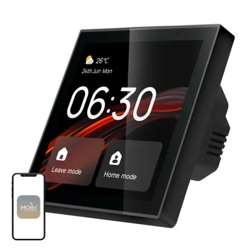 MOES CCP-TY-LN Wi-Fi/ZigBee Control Panel with 4" LCD Display