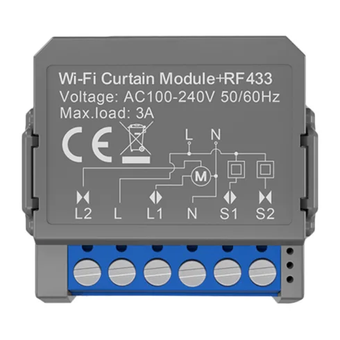 Avatto CMS16-RF-1 WIFI+RF smart curtain module