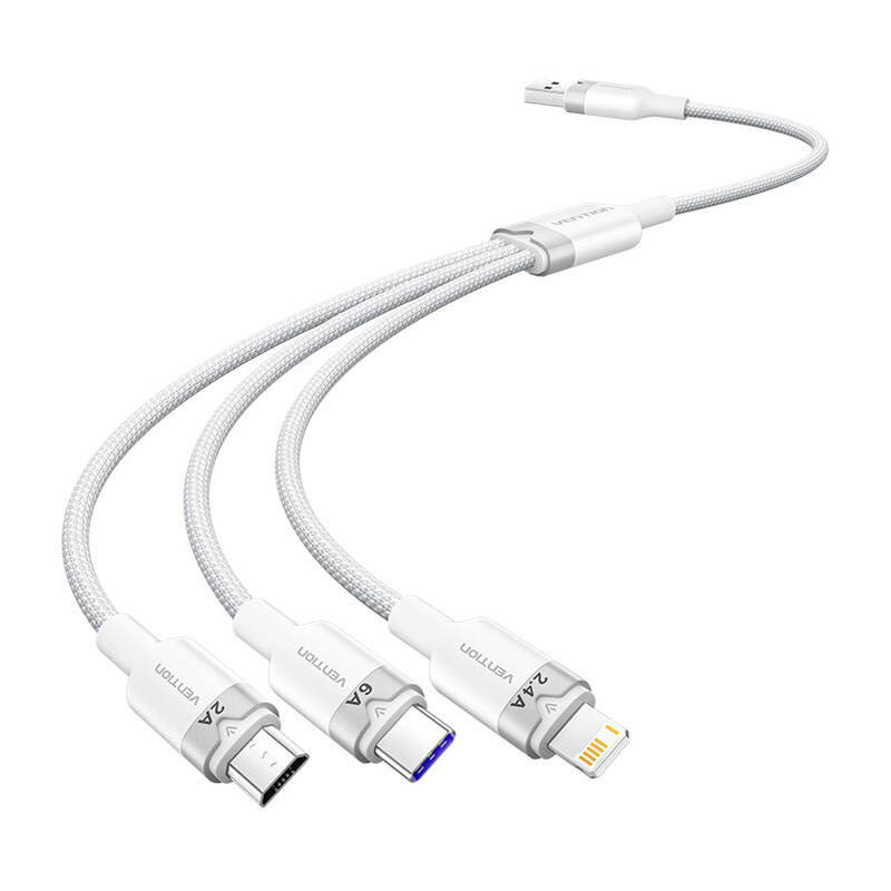 inp-ctrwg-usb-2-0-a-to-3-in-1-6a-cable-v-0.webp USB 2.0 A to 3-in-1 6A cable Vention CTRWG 1.5M (white)