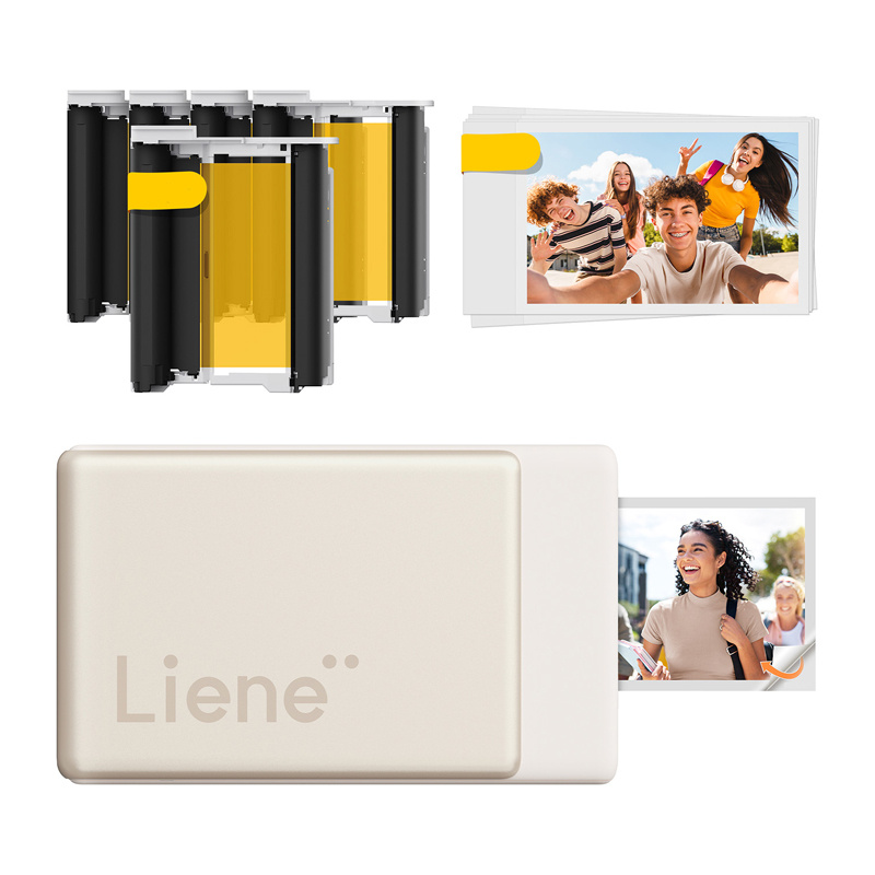 inp-cu002-65002-liene-pearl-n200-pro-2x3-port-0.webp Liene Pearl N200 Pro 2x3" Portable Photo Printer Kit (Gold)