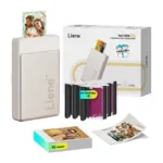 Liene Pearl N200 Pro 2x3" Portable Photo Printer Kit (Gold)