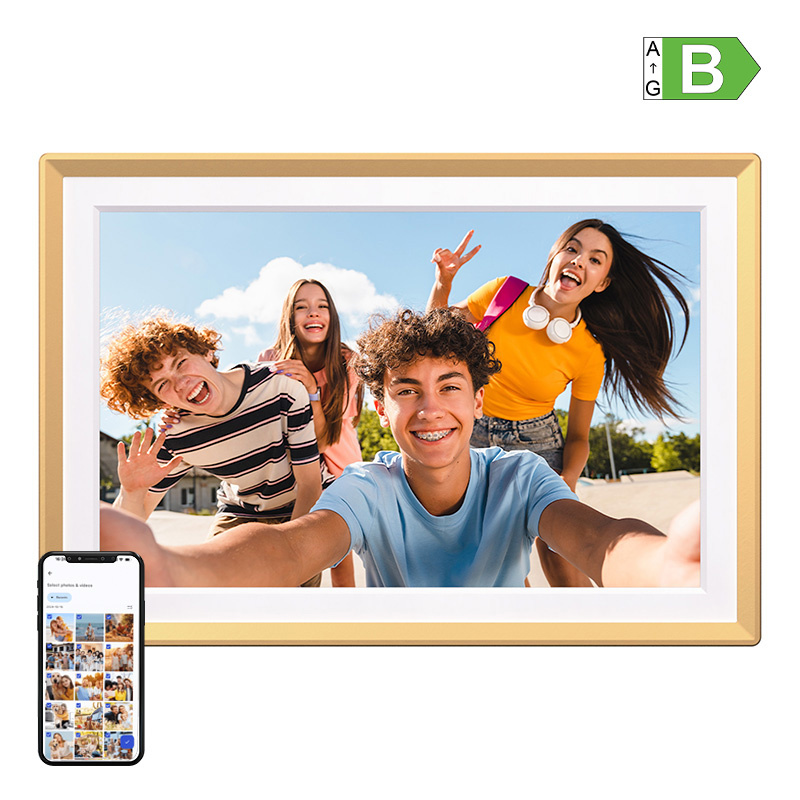 inp-d14-golen-digital-photo-frame-arzopa-d14-0.webp Digital photo frame Arzopa D14 Golden (gold)