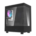 Darkflash DB330M computer case + 3 fans (black)