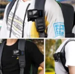 RUIGPRO 360° Strap mount for DJI Osmo Action