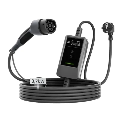 Portable EV charger dé 3kW 15m cable