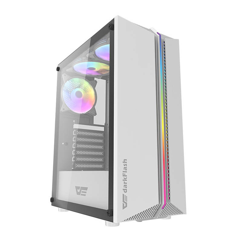 inp-dk151-white-darkflash-dk151-led-computer-c-0.webp Darkflash DK151 LED computer case (white) + 3 RGB fans