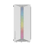 Darkflash DK151 LED computer case (white) + 3 RGB fans