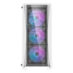 Darkflash DK352 Plus computer case (black and white) + 4 ARGB fans