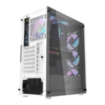 Darkflash DK352 Plus computer case (black and white) + 4 ARGB fans