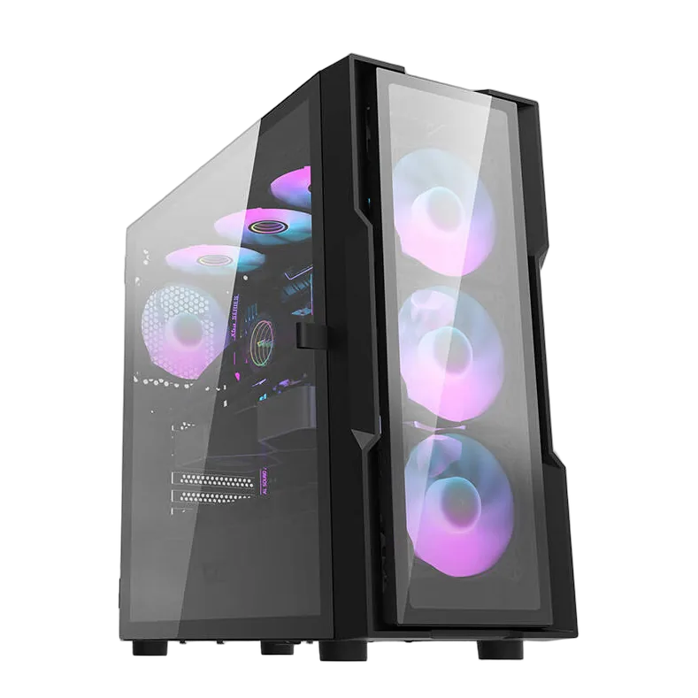 inp-dk431-glass-4-fans-darkflash-dk431-glass-computer-0.webp Darkflash DK431 Glass computer case (black) + 4 RGB fans