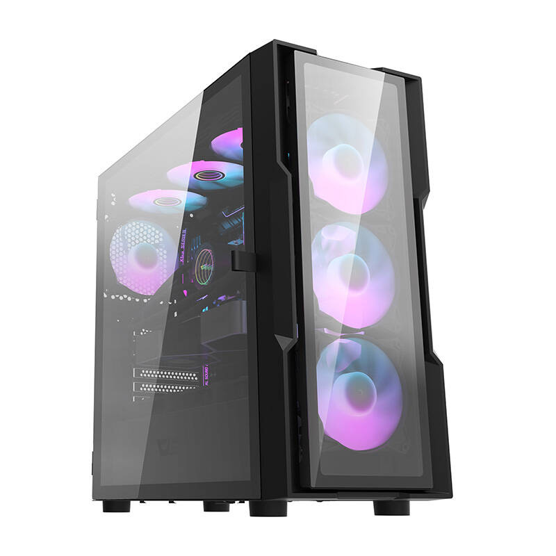 inp-dk431-glass-4-fans-darkflash-dk431-glass-computer-0.webp Darkflash DK431 Glass computer case (black) + 4 RGB fans