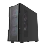 Darkflash DK431 Mesh computer case (black) + 4 ARGB fans