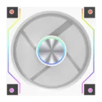 DarkFlash DM20 LINE Cooling Fan (White)