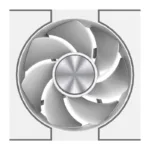 Fan Darkflash DM8 LINE (white)