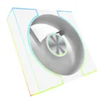 Fan Darkflash DM8 LINE (white)