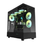Darkflash DPX90 computer case (black) + 3 fans
