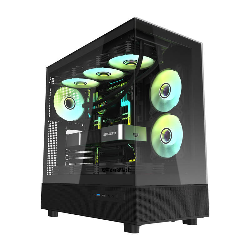 inp-dpx90-black-darkflash-dpx90-computer-case-0.webp Darkflash DPX90 computer case (black) + 3 fans