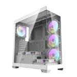 Computer case  Darkflash DS900 (white) + 7 ARGB Fans