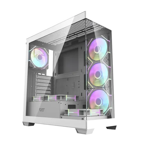 Computer case  Darkflash DS900 (white) + 7 ARGB Fans