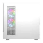 DarkFlash DS950V computer case with display (white) + 6 fans